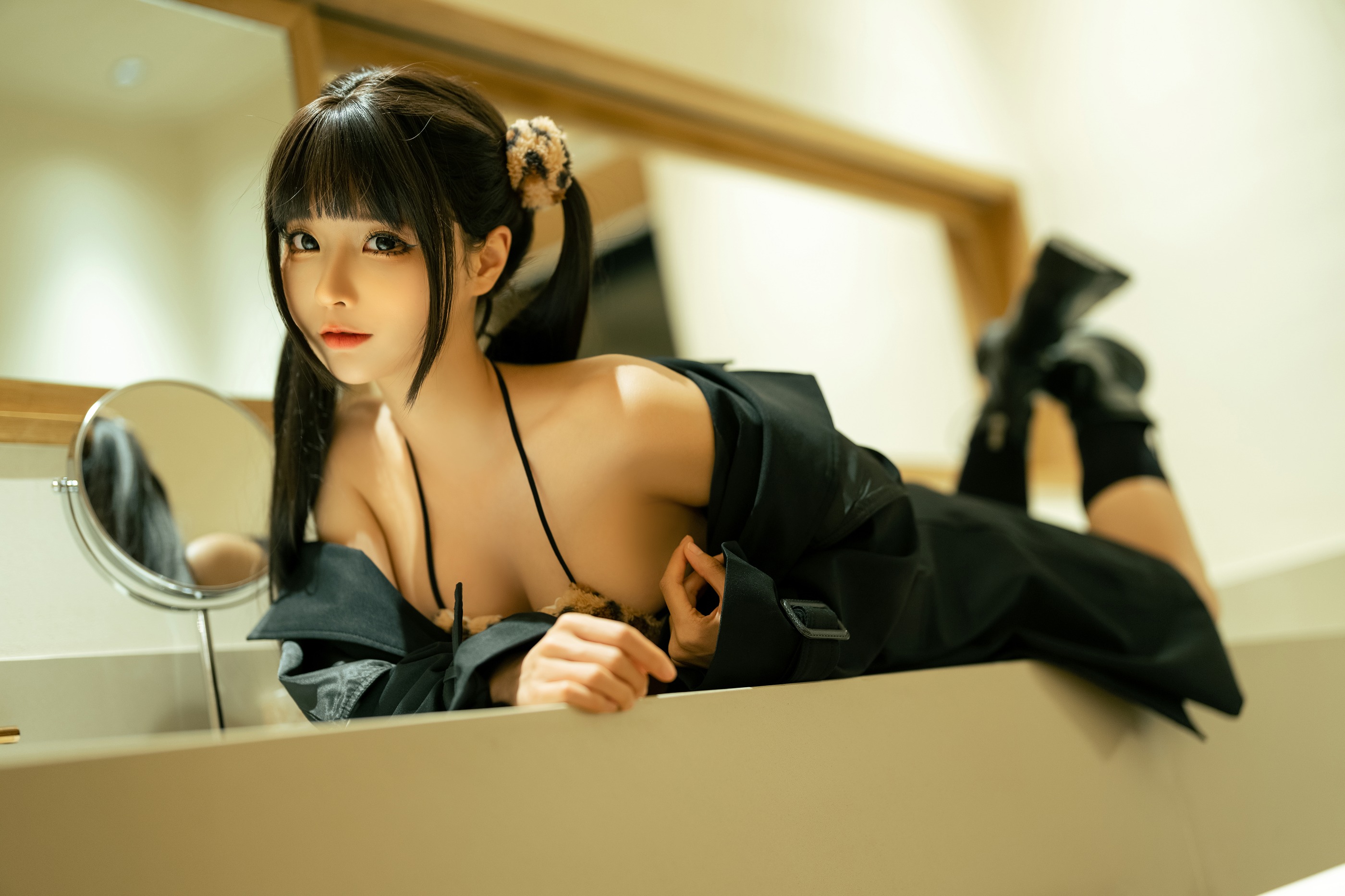 图片[1]-蠢沫沫 – NO.268 小豹子[16P]-XikXak